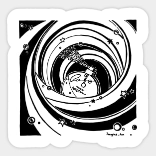 Dizzy Sticker